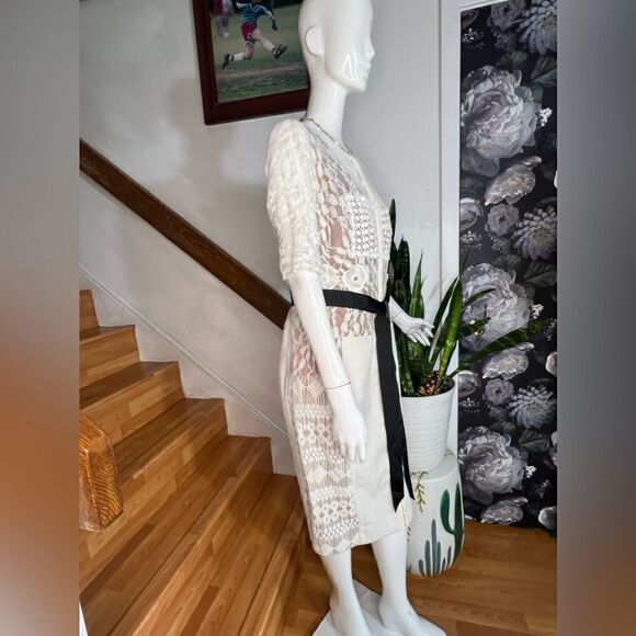 Anthropologie x Byron Lars Carissima Sheath Dress/size 16 - Picture 8 of 11